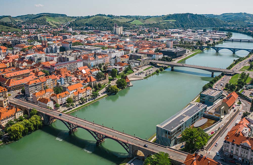 Die Hauptstadt Sloweniens: Ljubliana